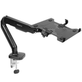 Full Motion Gas Spring Laptop Desk Mount – Adjustable Arm for Laptops up to 17", Black