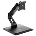 Pneumatic Arm Single Monitor Desk Stand – Freestanding Mount for 17"–32" Screens, Black